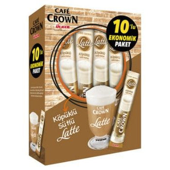 ULKER CAFE CROWN LATTE (10CT) - Papaya Express